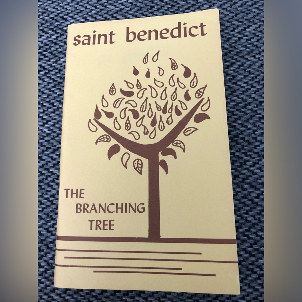 Saint Benedict The Branching Tree Paperback Booklet, 63 Pages